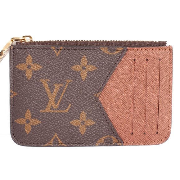 Authentic LOUIS VUITTON Monogram Canvas Romy Card Holder - Picture 2 of 9